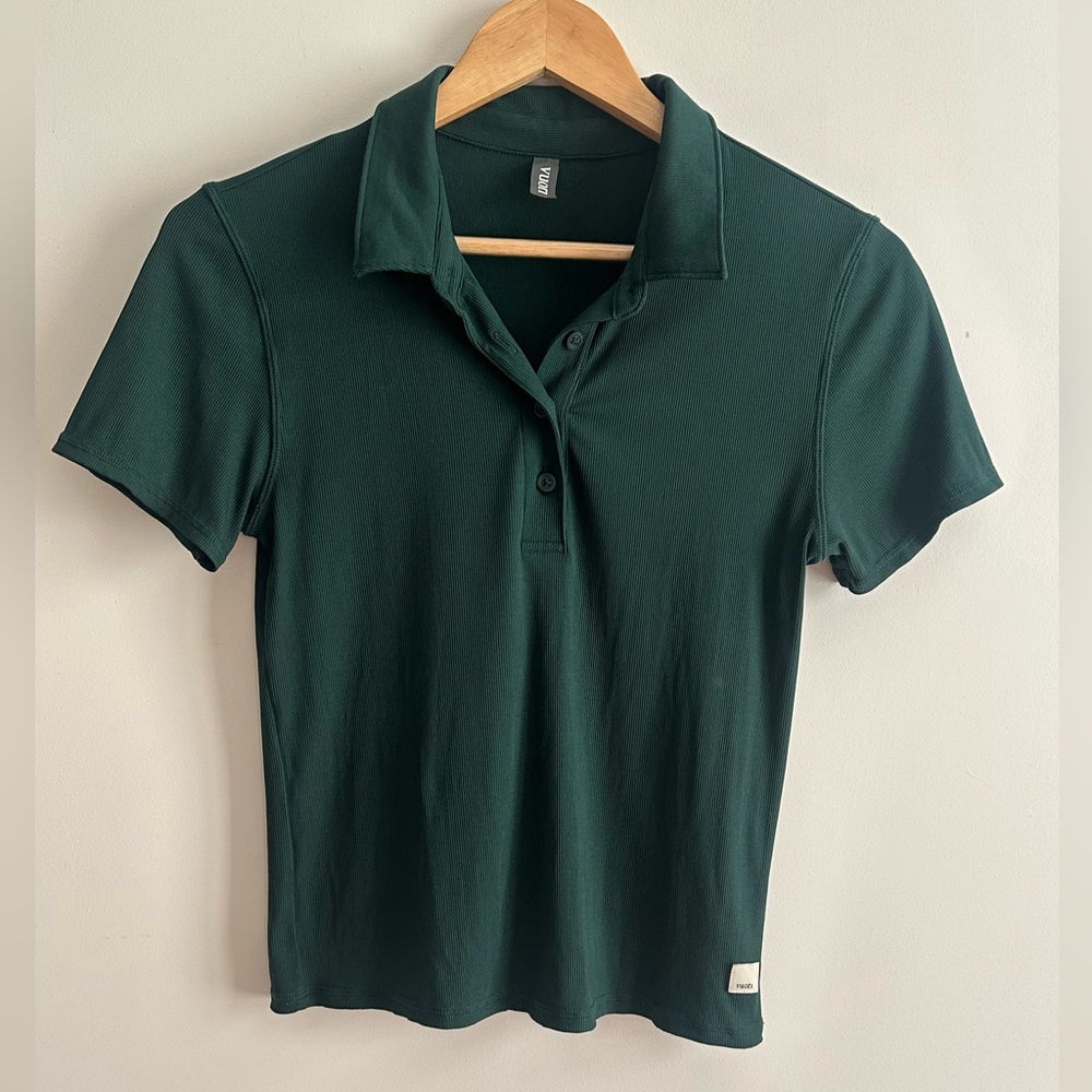 Vuori Dark Green Polo Shirt